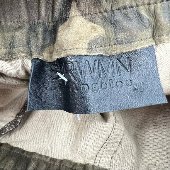 SPRWMN camo suede side stripe jogger sz XS - Picture 5 of 9